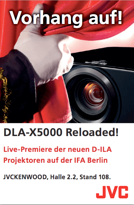 JVC X5000 - LG Largo und Infitec 3D beim Heimkino Partner Wiesbaden Sommerfest