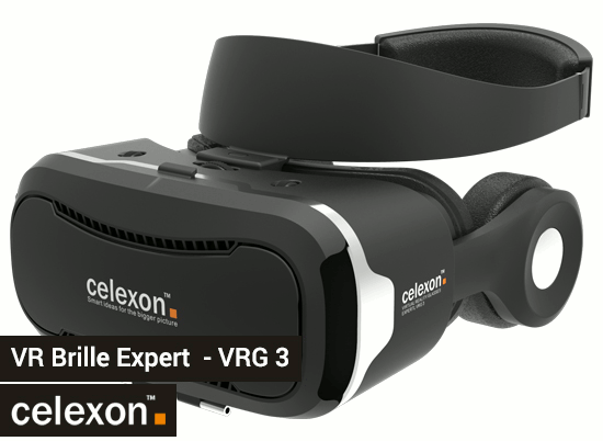 VRG3 - 3 Ways to Enjoy virtual 3D | Aktuelle celexon Brillen