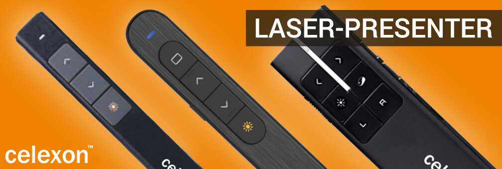 Header LP1 - celexon Laser-Presenter | 3 Modelle für Sie