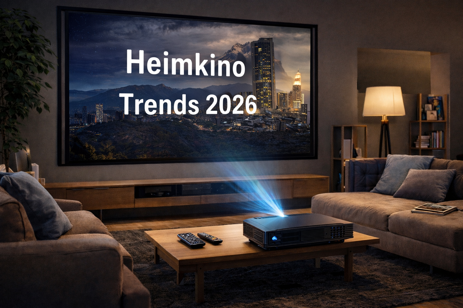 Heimkino im Wandel 2026 – Moderne Beamer als TV-Alternative