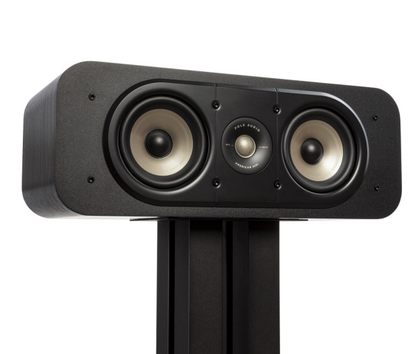 Polk Audio Signature Elite ES30 Hi-Fi-Centerlautsprecher, schwarz (Paar)