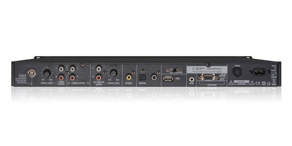APart PCR3000R - Professioneller DAB/RDS-Tuner und CD/MP3-Player