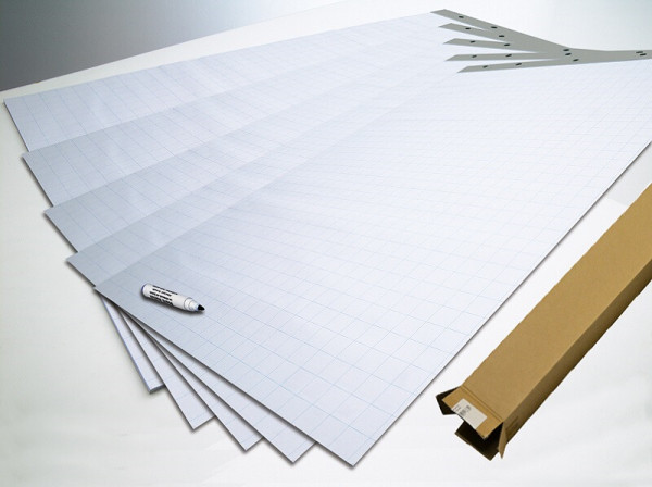 SMIT Flipchartpapier - 100x65cm - 70 gr/m² - 100 Blatt