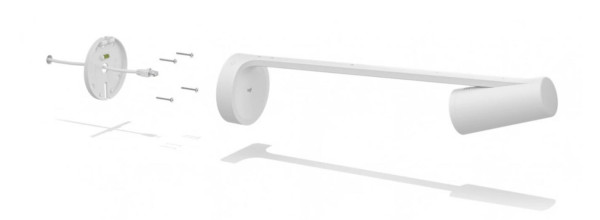 Heckler Design H876-WT Whiteboard-Halterung für Logitech Scribe