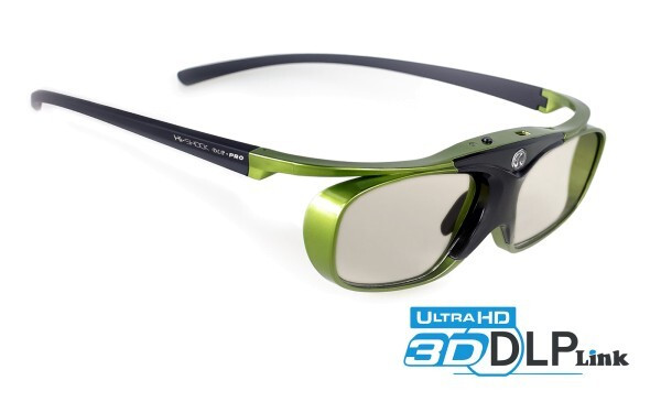 Hi-SHOCK DLP Pro Lime Heaven DLP Link 3D Brille