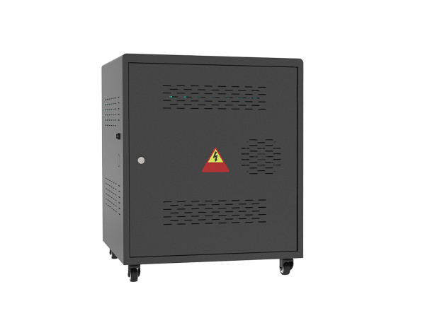 Good Connections® ANTARES N20E Notebook-Ladewagen bis 15,6", UV-C Desinfektion, Einschaltverzögerung