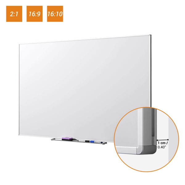 celexon Whiteboard Projektions-Schreibtafel Professional 213 x 120 cm