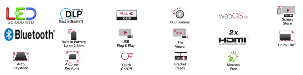 LG PF50KS - Demoware Platin