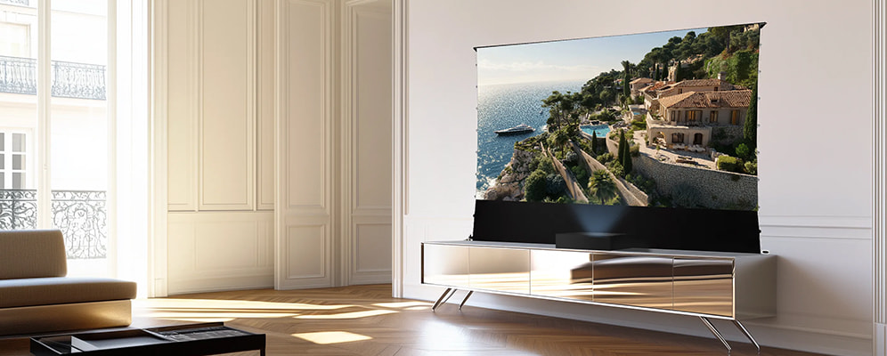 Bodenscheren Leinwand Vorteile