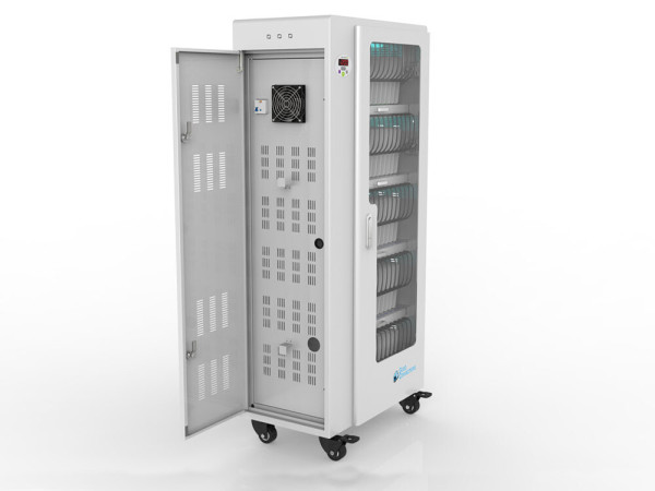 Good Connections® ANTARES T65 Tablet-Ladewagen, UV-C Desinfektion, grau