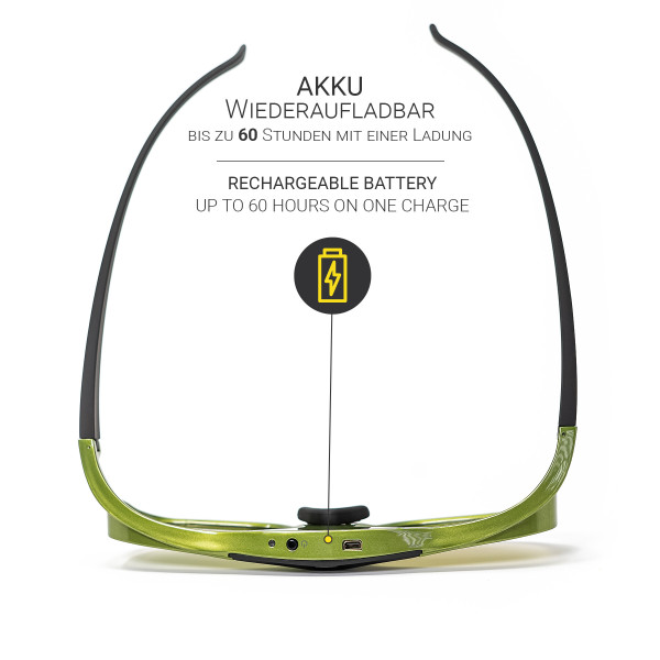 Hi-SHOCK DLP Pro Lime Heaven DLP Link 3D Brille