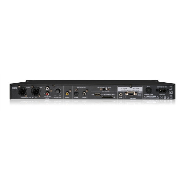 APart PC1000RMKII - Professioneller CD/MP3-Player