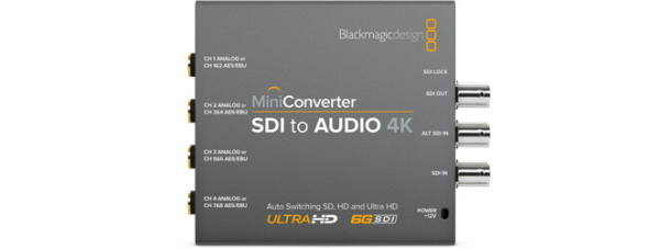 Blackmagic Design Mini Converter SDI to Audio 4K