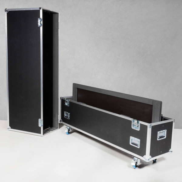 Casetec Flightcase für einen 75" Display