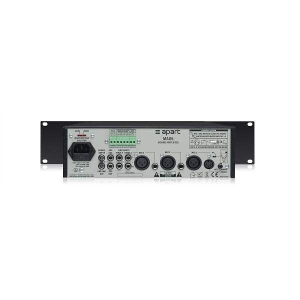 APart MA65 - 100V/65W Mischverstärker
