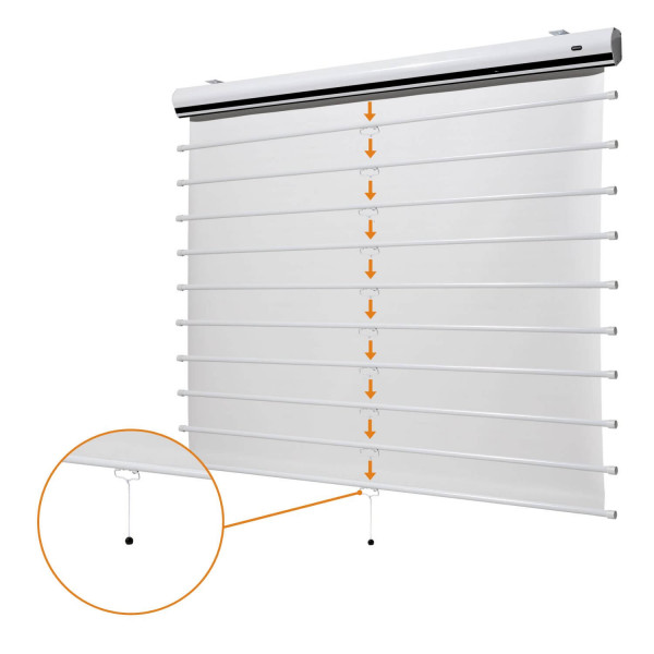celexon Leinwand Rollo Expert 220 x 165 cm