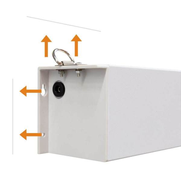 celexon Akku Motorleinwand Professional Plus - 200 x 150 cm - 4:3 - Gain 1,1