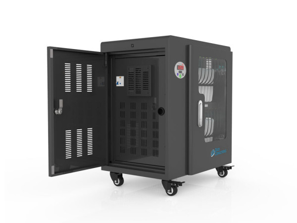 Good Connections® ANTARES T20S Tablet-Ladewagen, UV-C Desinfektion, Sync-Funktion, schwarz
