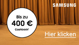 Beamer-Discount Cashback Aktion von Samsung