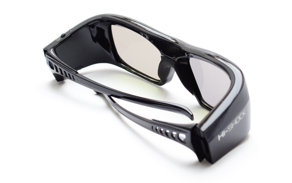 Hi-SHOCK High Diamond 3D Brille für JVC Projektoren - 120 Hz, FHD3D RF, 90° horizontal polarisiert