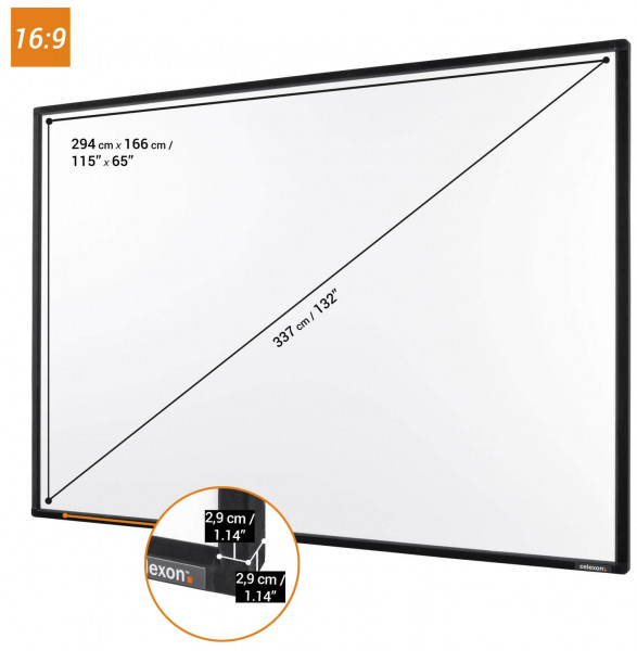 celexon HomeCinema Frame Plus 294 x 166cm