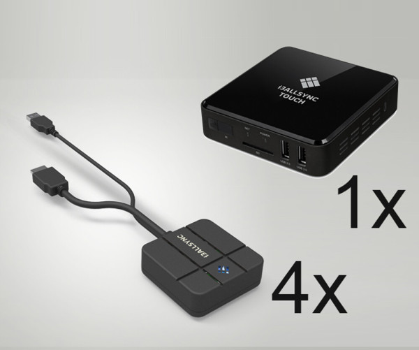 I3Technologies i3ALLSYNC Touch 4.0 HDMI Pack/Bundle 4x Transmitter 1x Receiver