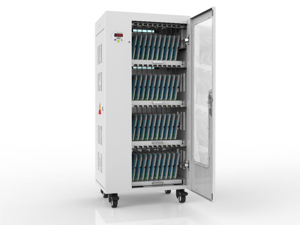 Good Connections® ANTARES T40 Tablet-Ladewagen, UV-C Desinfektion, grau